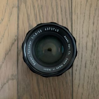 ペンタックス(PENTAX)の【美品】super takumar 55mm f1.8 後期型(レンズ(単焦点))