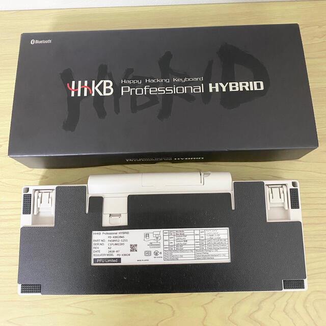 HHKB Professional HYBRID Type-S 日本語配列／白