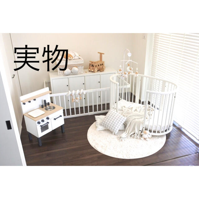 【3年保証】STOKKE スリーピーベッド ホワイト