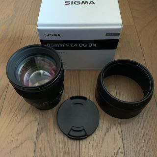 シグマ(SIGMA)の【極美品】SIGMA 85mm f1.4 art dg dn Lマウント(レンズ(単焦点))