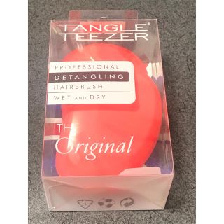 【新品】正規品 タングルティーザー TANGLETEEZER オレンジ(ヘアブラシ/クシ)