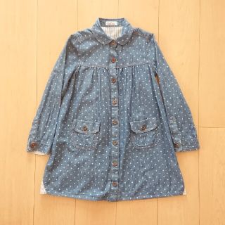 ブランシェス(Branshes)の【Branshes】シャツワンピース 130(ワンピース)