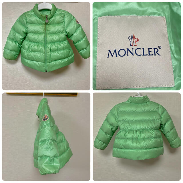 MONCLER(モンクレール)のモンクレールベビーmoncler Joelle6/9mライトダウンジャケット キッズ/ベビー/マタニティのベビー服(~85cm)(ジャケット/コート)の商品写真