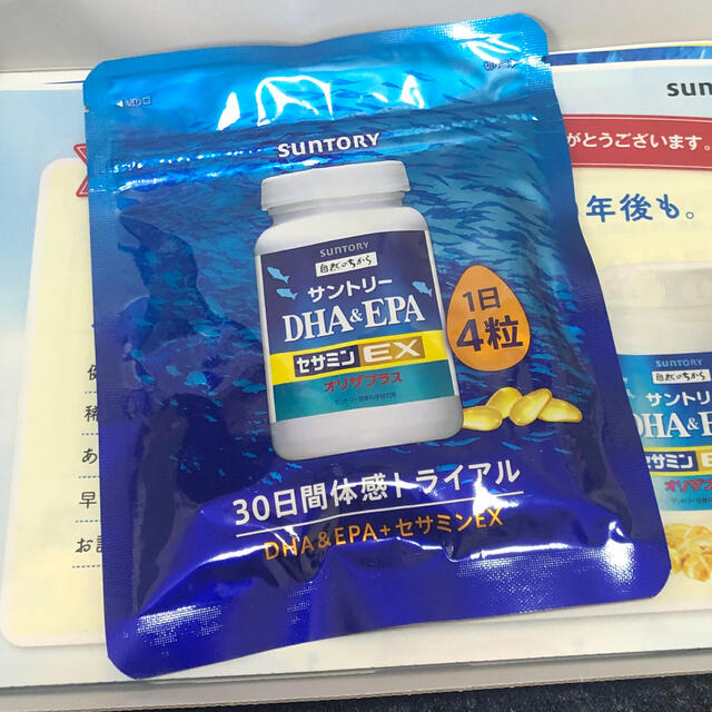 サントリー(サントリー)のサントリー DHA&EPA 120粒 30日分 食品/飲料/酒の健康食品(その他)の商品写真