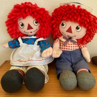 アンディ(Andy)の専用です　アン&アンディ　raggedy ann &andy  オルゴール　レア(キャラクターグッズ)