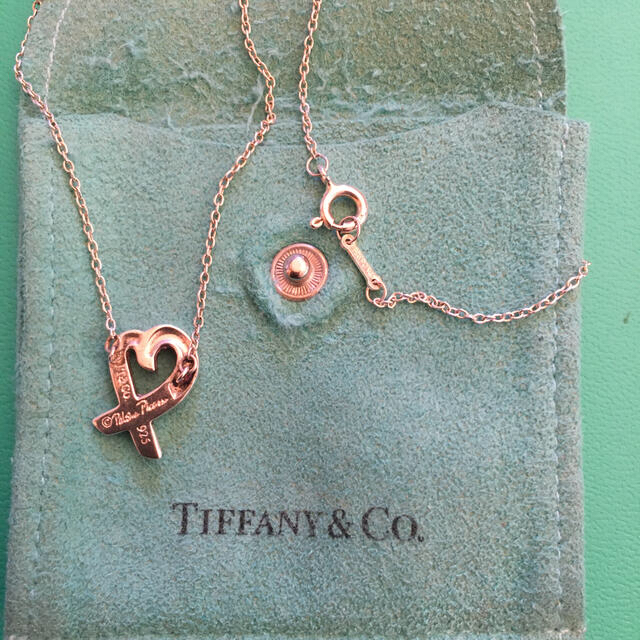 Tiffany & Co.(ティファニー)のティファニーラビングハートシルバーネックレス レディースのアクセサリー(ネックレス)の商品写真