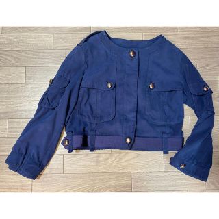 ランバンオンブルー(LANVIN en Bleu)のランバンオンブルー✴︎ジャケット(ノーカラージャケット)