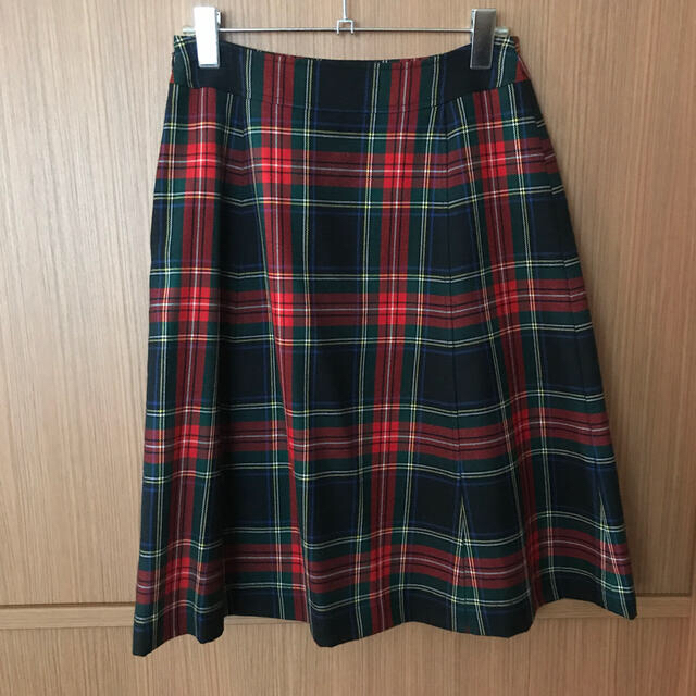 Yorkland(ヨークランド)のチェックスカート レディースのスカート(ひざ丈スカート)の商品写真