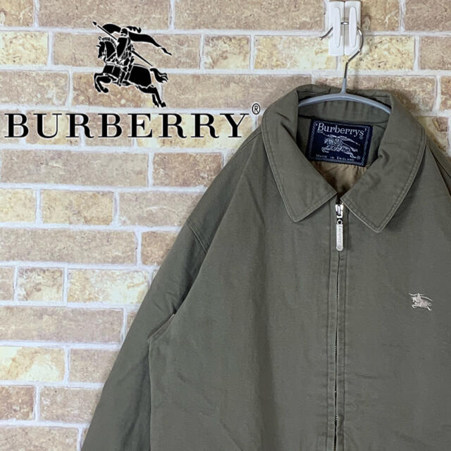BURBERRY(バーバリー)のくらうど様専用 バーバリー 刺繍ロゴ ゆるだぼ 90s スウィングトップ メンズのジャケット/アウター(ブルゾン)の商品写真