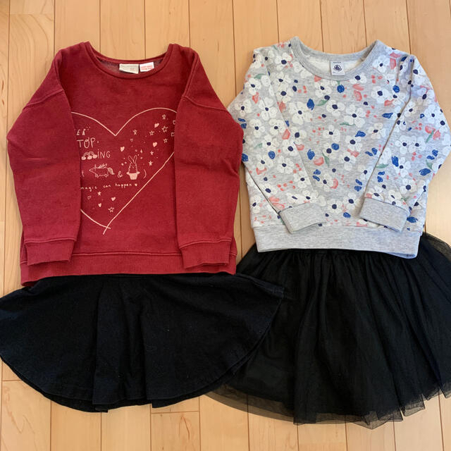 PETIT BATEAU(プチバトー)の専用ページ キッズ/ベビー/マタニティのキッズ服女の子用(90cm~)(Tシャツ/カットソー)の商品写真