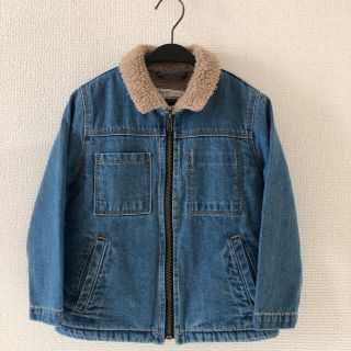 ザラキッズ(ZARA KIDS)の【裏ボアデニムジャケット】ZARA baby  サイズ104(ジャケット/上着)