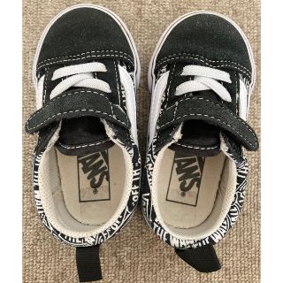 ヴァンズ(VANS)のバンズスニーカー　13.5センチ/ベビー　キッズ　黒　ロゴ(スニーカー)