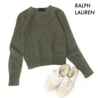 ラルフローレン(Ralph Lauren)のRALPH LAUREN ラルフローレン★長袖ニット セーター ワンポイント刺繍(ニット/セーター)