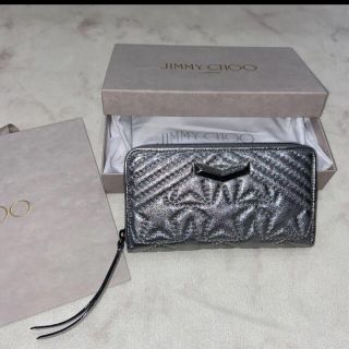 ジミーチュウ(JIMMY CHOO)の新品　ジミーチュウ　JIMMY CHOO 長財布　シルバー　星スター(財布)