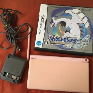 ニンテンドーDS(ニンテンドーDS)のDS lite ライト 本体 ポケットモンスター ソウルシルバー ポケモン(携帯用ゲーム機本体)