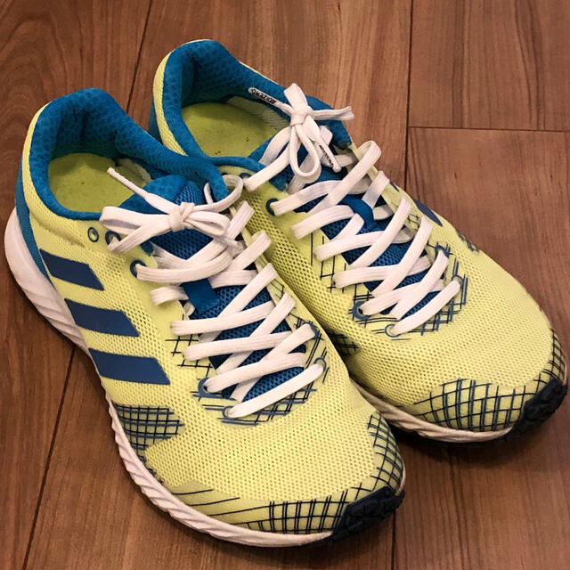 adidas(アディダス)のadidas adizero rc イエロー 24cm スポーツ/アウトドアのサッカー/フットサル(シューズ)の商品写真