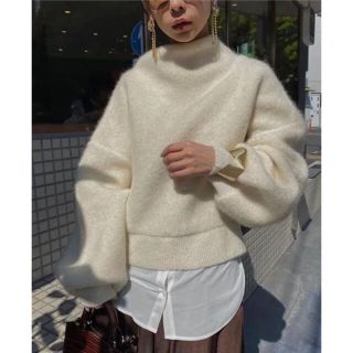 アメリヴィンテージ(Ameri VINTAGE)の本日限定価格Ameri アメリヴィンテージ MILD ROUND KNIT(ニット/セーター)