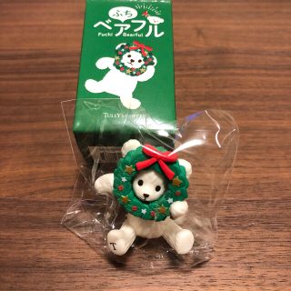 タリーズコーヒー(TULLY'S COFFEE)のタリーズ  TULLY'S ふちベアフル リース クリスマス(キャラクターグッズ)