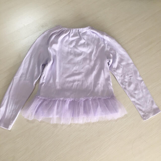 mezzo piano(メゾピアノ)のメゾピアノ　長袖　トップス　120 キッズ/ベビー/マタニティのキッズ服女の子用(90cm~)(Tシャツ/カットソー)の商品写真