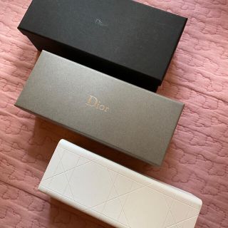 クリスチャンディオール(Christian Dior)の美品★Dior サングラスケース｜保護袋＋レンズクロス＋化粧箱２個付き(サングラス/メガネ)