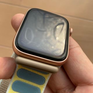 アップル(Apple)のApple Watch シリーズ5 44mm ピンクゴールド GPS(腕時計(デジタル))