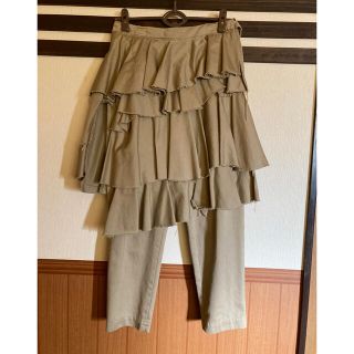 コムデギャルソン(COMME des GARCONS)のコムデギャルソン　ロープドシャンプル　パンツレディース(カジュアルパンツ)