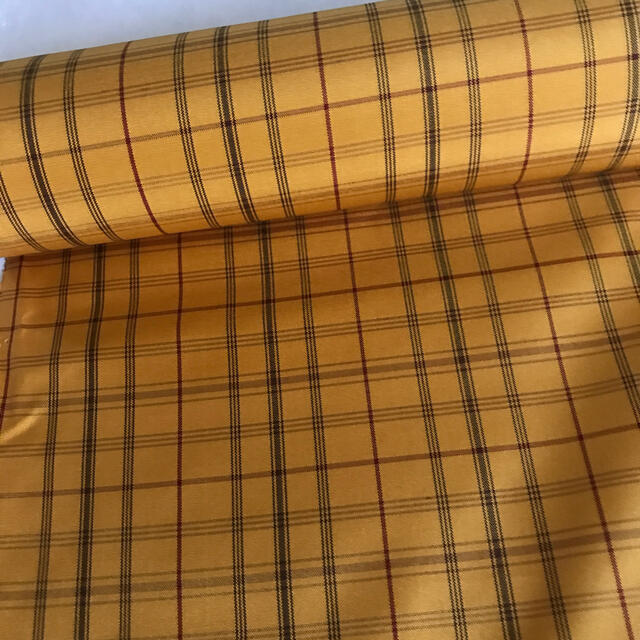 黄八丈　着物　反物　和裁　　大島紬好み レディースの水着/浴衣(着物)の商品写真