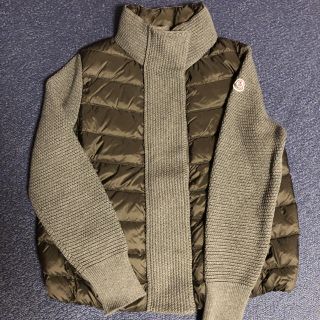 モンクレール(MONCLER)の極美品☆モンクレール　ニットダウン(ダウンジャケット)