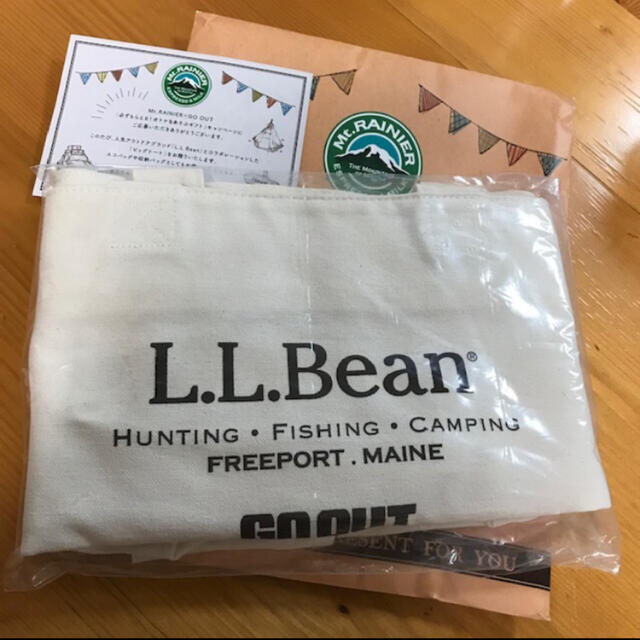 L.L.Bean(エルエルビーン)の未使用◎マウントレーニア/L.L.Bean/トートバッグ /エルエルビーン レディースのバッグ(トートバッグ)の商品写真