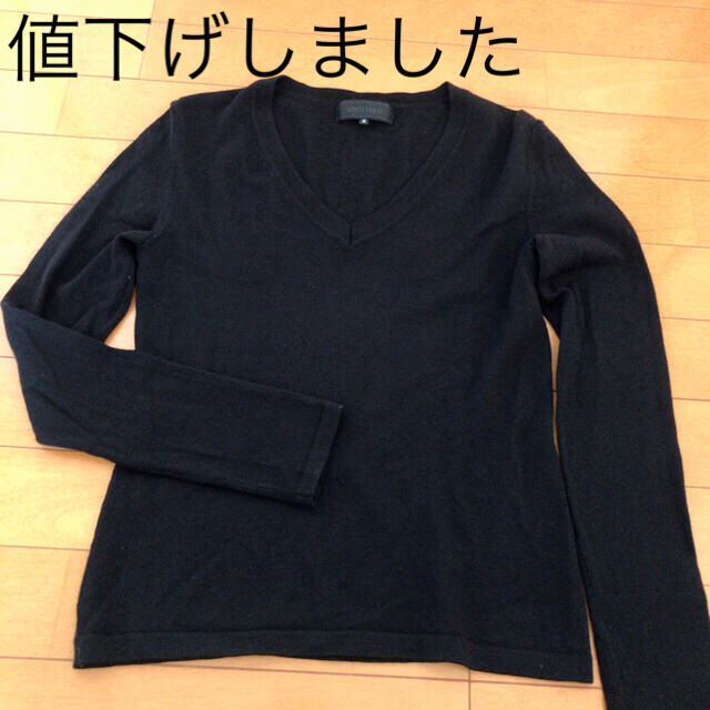 UNTITLED(アンタイトル)の黒セーター レディースのトップス(ニット/セーター)の商品写真