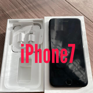 アップル(Apple)のiPhone7 Black(その他)