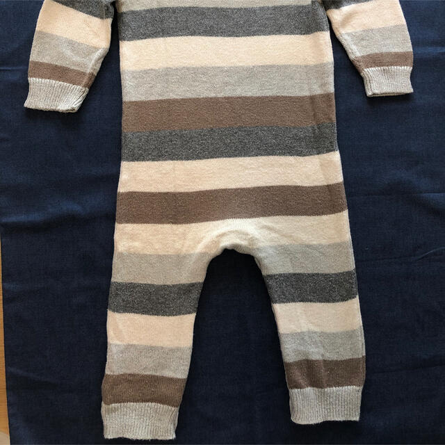 babyGAP(ベビーギャップ)のbaby GAP ニットロンパース キッズ/ベビー/マタニティのベビー服(~85cm)(ロンパース)の商品写真