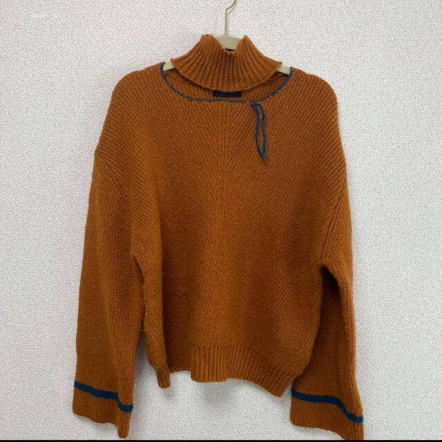 soduk 2NECK LINE SWEATER 2019 aw スドーク