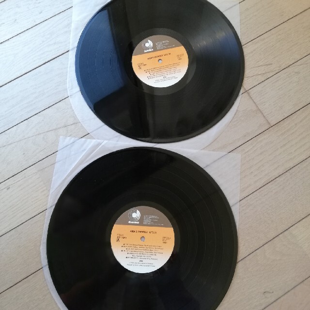 アバ　グレイテストヒッツ24　LP レコード　2枚組 エンタメ/ホビーのCD(クラブ/ダンス)の商品写真