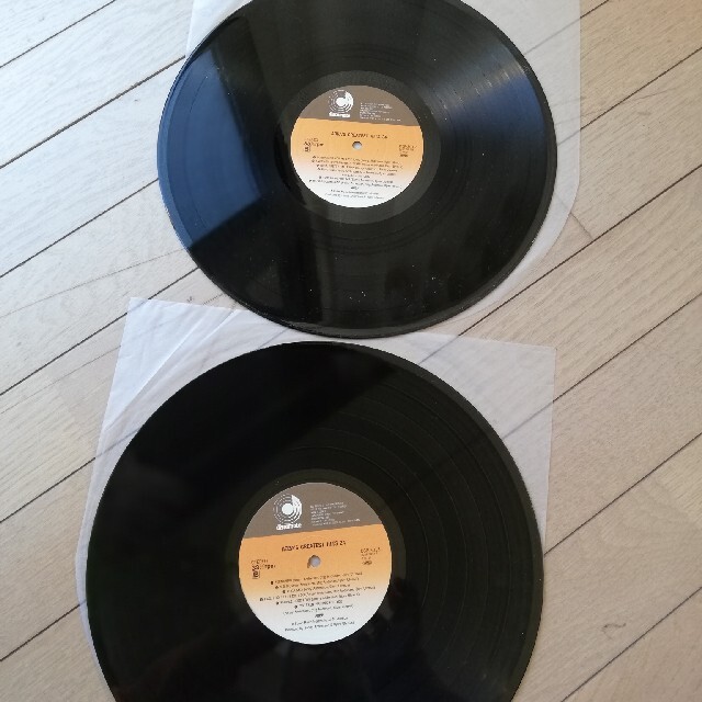 アバ　グレイテストヒッツ24　LP レコード　2枚組 エンタメ/ホビーのCD(クラブ/ダンス)の商品写真