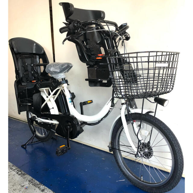 ヤマハ パスバビー 20インチ 3人乗り 8.7ah デジタル 電動自転車-