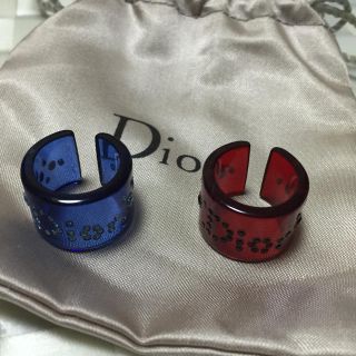 クリスチャンディオール(Christian Dior)のDIORディオールクリアストーンリング (リング(指輪))