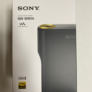 ソニー(SONY)のSONY NW-WM1A 128GB(ポータブルプレーヤー)