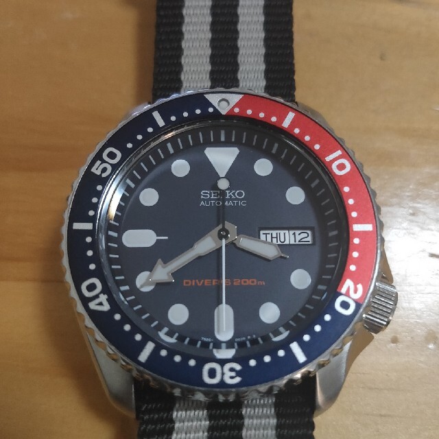 限定販売 セイコー SEIKO ダイバー ネイビーボーイ skx009 - 時計