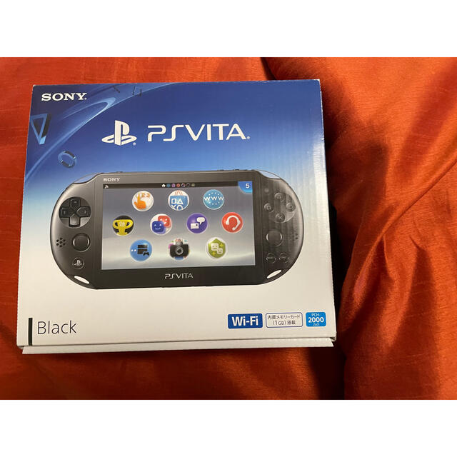 PSvita Wi-Fiモデル 黒 ブラック PCH-2000 本体