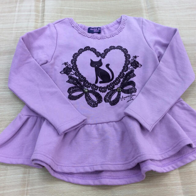 ANNA SUI mini(アナスイミニ)のANNASUImini トレーナー120cm 02MN1201306 キッズ/ベビー/マタニティのキッズ服女の子用(90cm~)(Tシャツ/カットソー)の商品写真