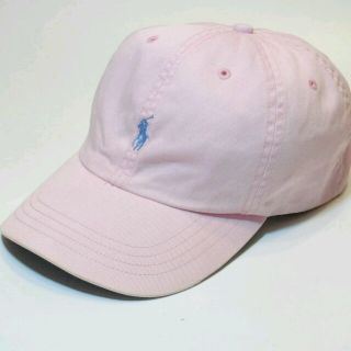 ポロラルフローレン(POLO RALPH LAUREN)の◉J6 ラルフローレン キャップ ピンク(キャップ)