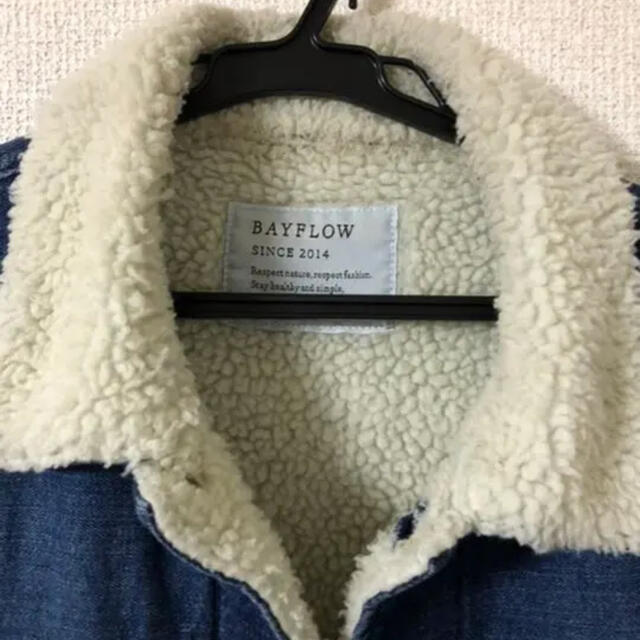 BAYFLOW(ベイフロー)のベイフロー  ボアジャケット メンズのジャケット/アウター(Gジャン/デニムジャケット)の商品写真