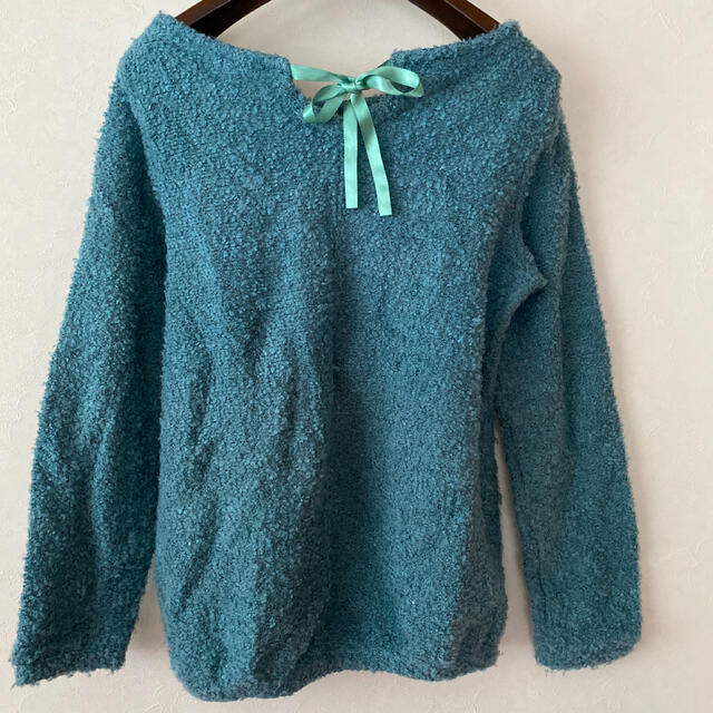 Honeys モスグリーン ニット セーター リボンの通販 By か S Shop ハニーズならラクマ