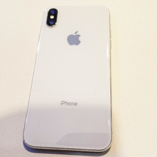 アップル(Apple)のiPhoneX 64GB SIMフリー 【液晶ジャンク】(スマートフォン本体)