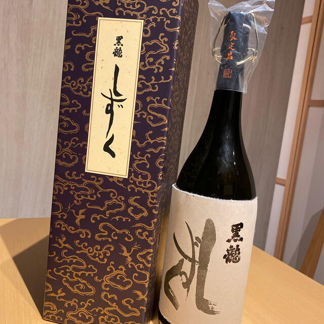DCMさん専用、日本酒 黒龍 しずく 1800ml DCMさん専用、日本酒 黒龍 しずく 1800ml
