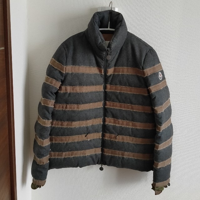 毛100％裏地MONCLER S モンクレール  sacai  ダウンジャケット コート