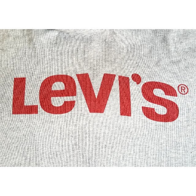 Levi's(リーバイス)のLevi's 〈リーバイス〉 パーカーグレー/レッド ロゴ メンズのトップス(パーカー)の商品写真