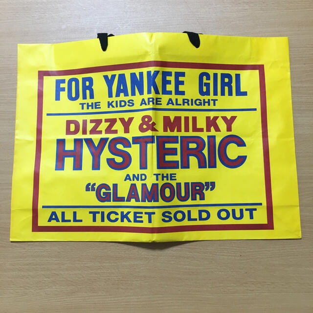 HYSTERIC GLAMOUR(ヒステリックグラマー)のHYSTERICGLAMOUSショップ袋 レディースのバッグ(ショップ袋)の商品写真