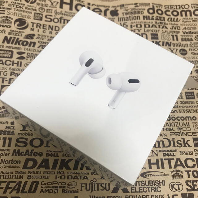 Apple(アップル)の【新品・国内正規品】 Apple AirPods Pro エア ポッズ プロ スマホ/家電/カメラのオーディオ機器(ヘッドフォン/イヤフォン)の商品写真